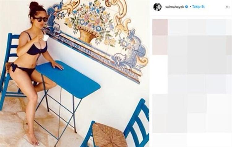 Salma Hayek: Sevişme sahnesinde ağladım