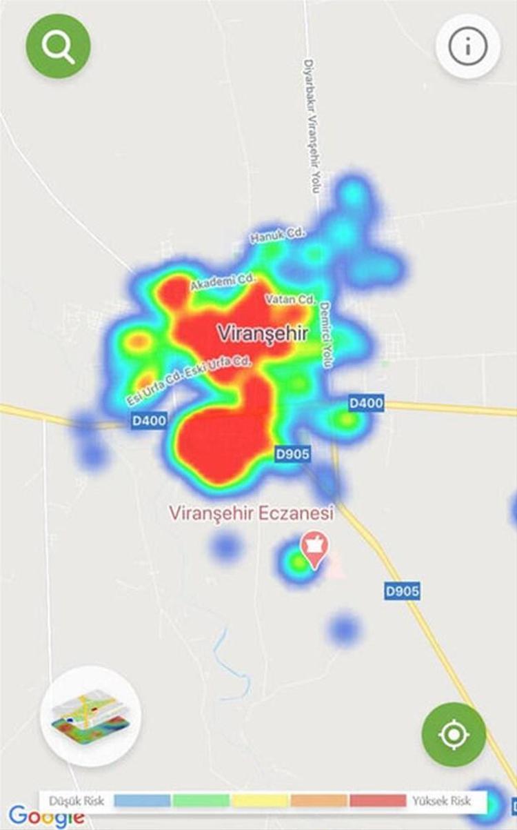 İşte corona virüsü yoğunluk haritası 4 büyükşehirde son durum...