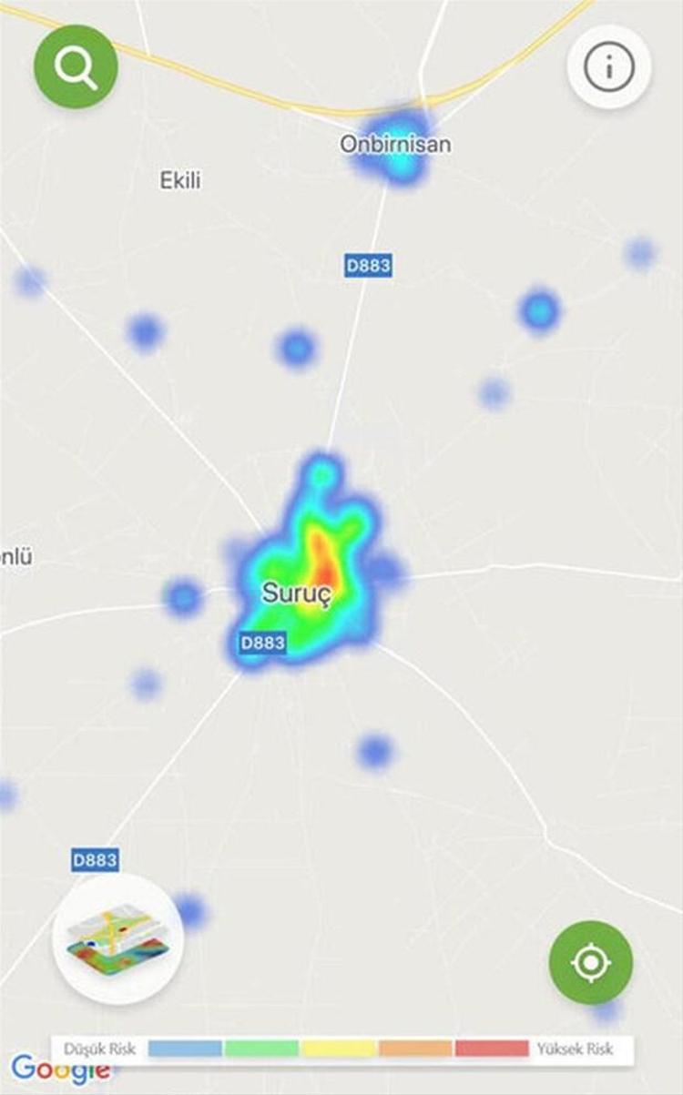 İşte corona virüsü yoğunluk haritası 4 büyükşehirde son durum...