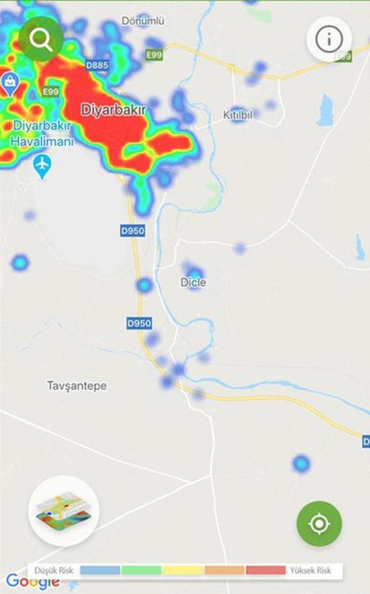 İşte corona virüsü yoğunluk haritası 4 büyükşehirde son durum...
