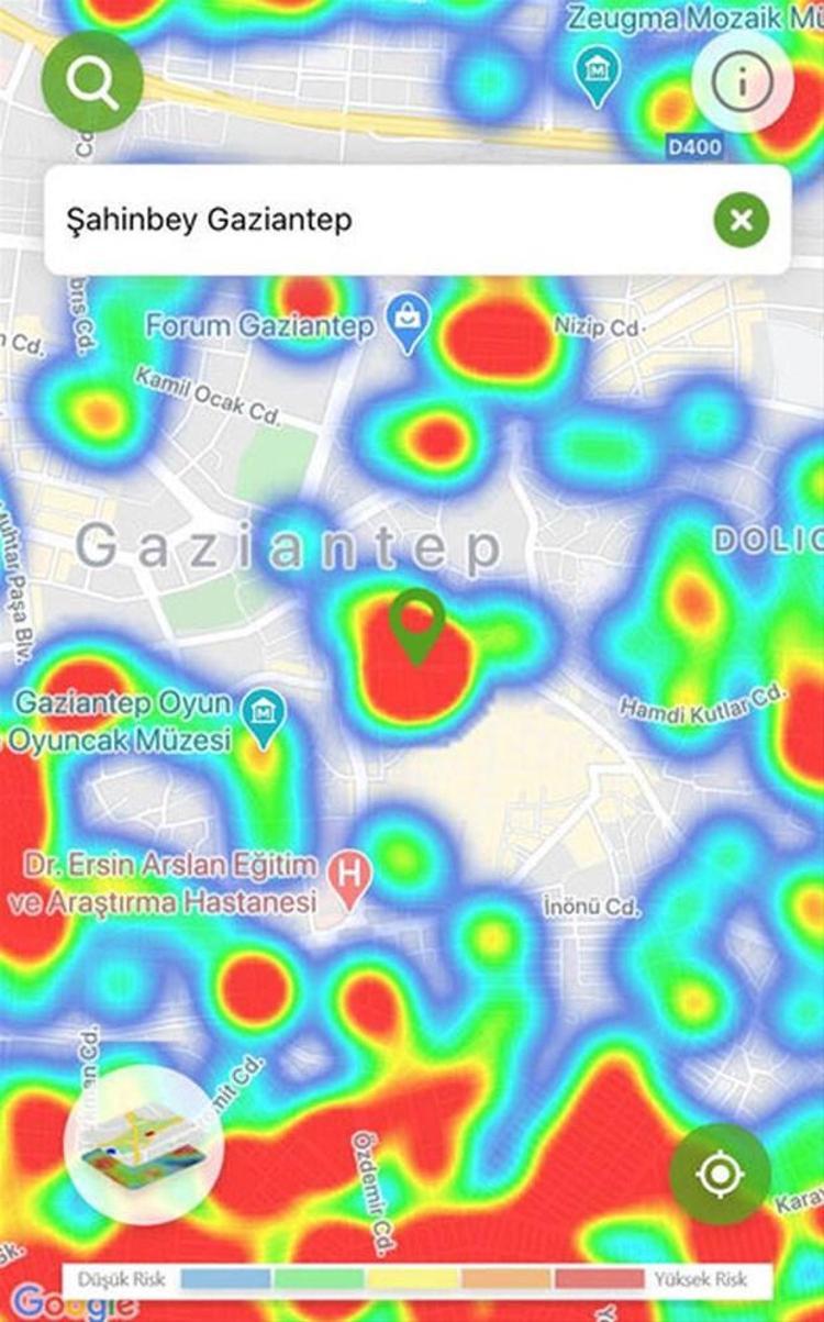İşte corona virüsü yoğunluk haritası 4 büyükşehirde son durum...