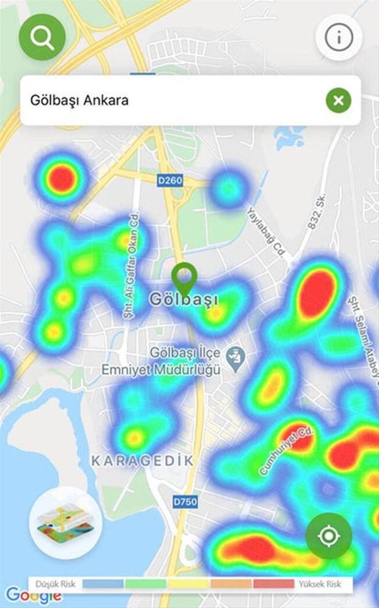 İşte corona virüsü yoğunluk haritası 4 büyükşehirde son durum...