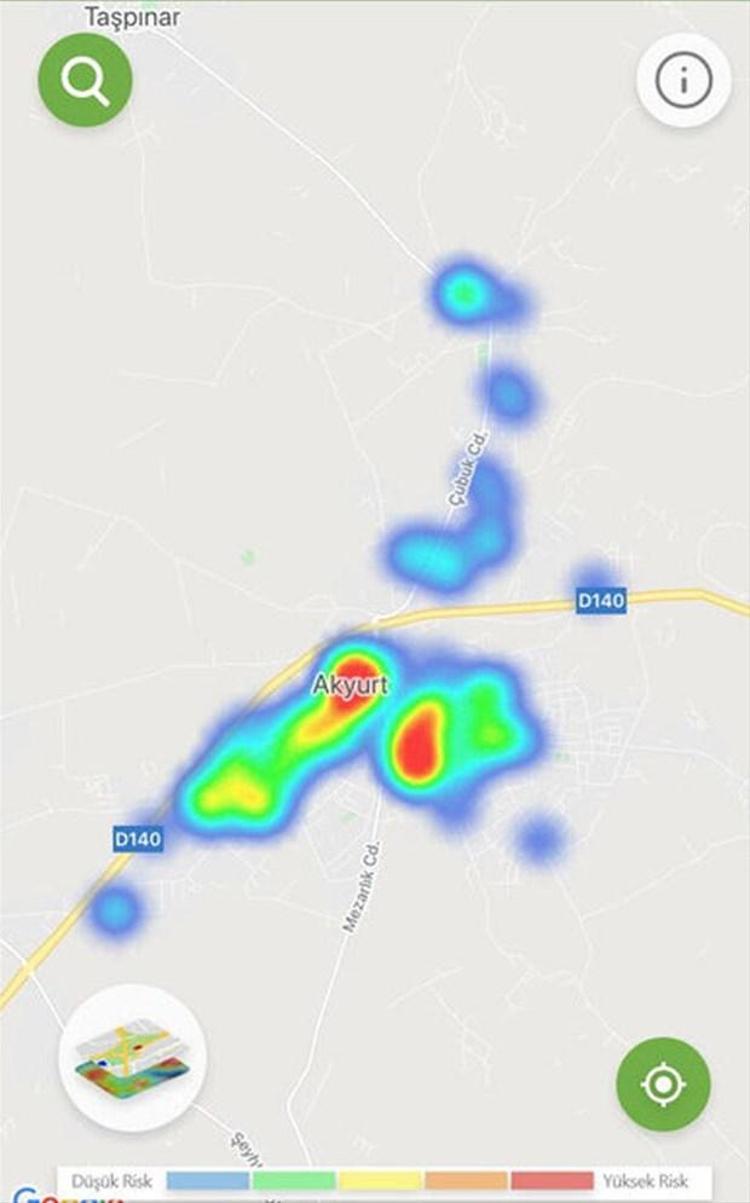 İşte corona virüsü yoğunluk haritası 4 büyükşehirde son durum...