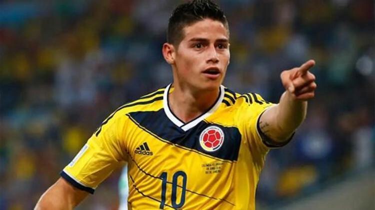2014 Dünya Kupasında attığı 6 golle gol kralı olan ve adından söz ettiren Kolombiyalı futbolcusu James Rodriguez, o yaz Real Madride transfer olmuştu.