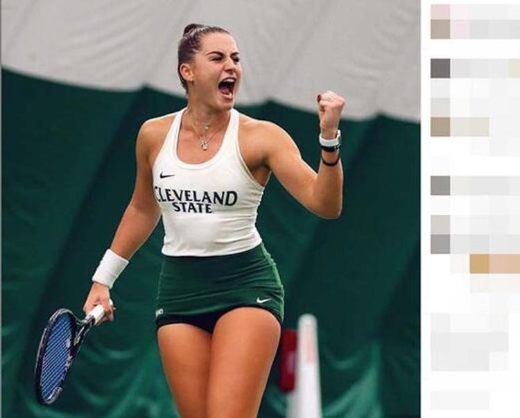 20 yaşındaki tenisçi Klara Mrcela şimdiden Sharapova ile yan yana yerine anılıyor.
