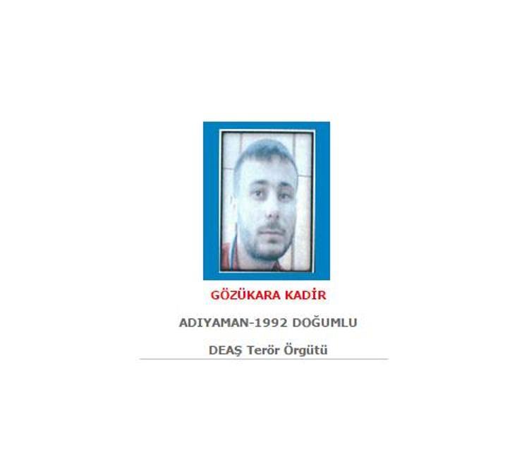 İçişleri Bakanlığının arananlar listesi