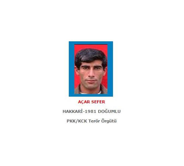 İçişleri Bakanlığının arananlar listesi