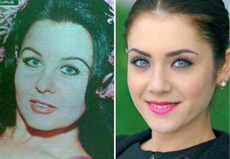 Birbirine benzeyen ünlüler