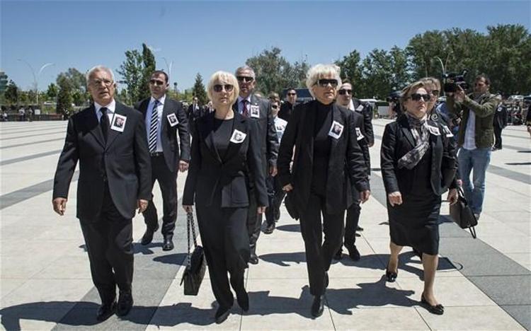 Kenan Evrenin cenaze töreni