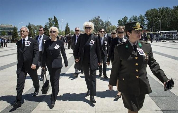 Kenan Evrenin cenaze töreni