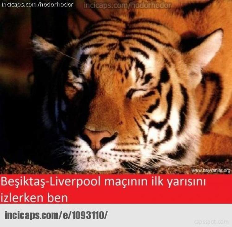 Beşiktaş - Liverpool maçı capsleri