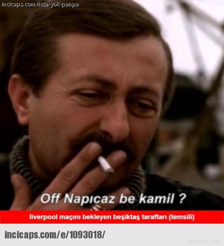 Beşiktaş - Liverpool maçı capsleri