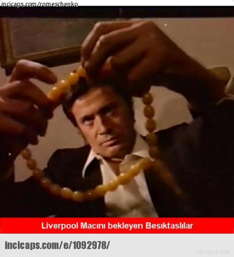 Beşiktaş - Liverpool maçı capsleri