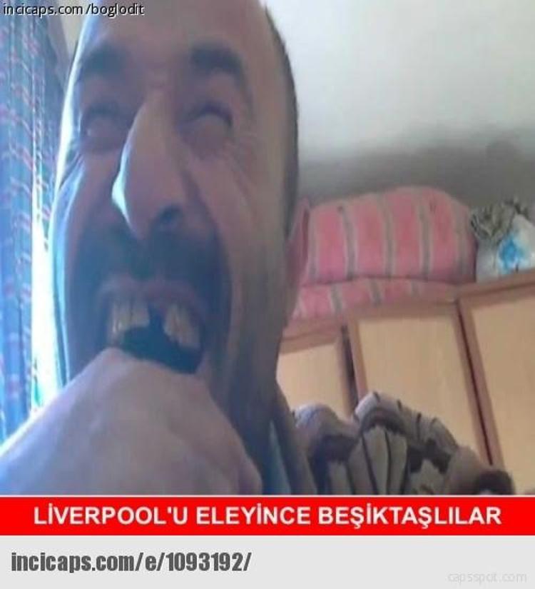 Beşiktaş - Liverpool maçı capsleri