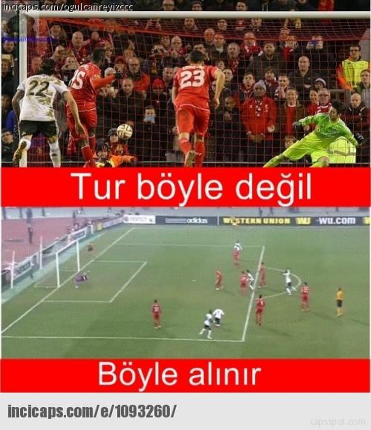 Beşiktaş - Liverpool maçı capsleri