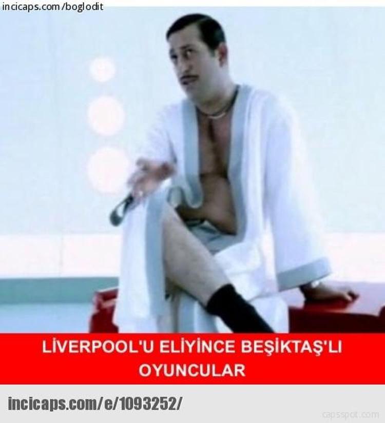 Beşiktaş - Liverpool maçı capsleri