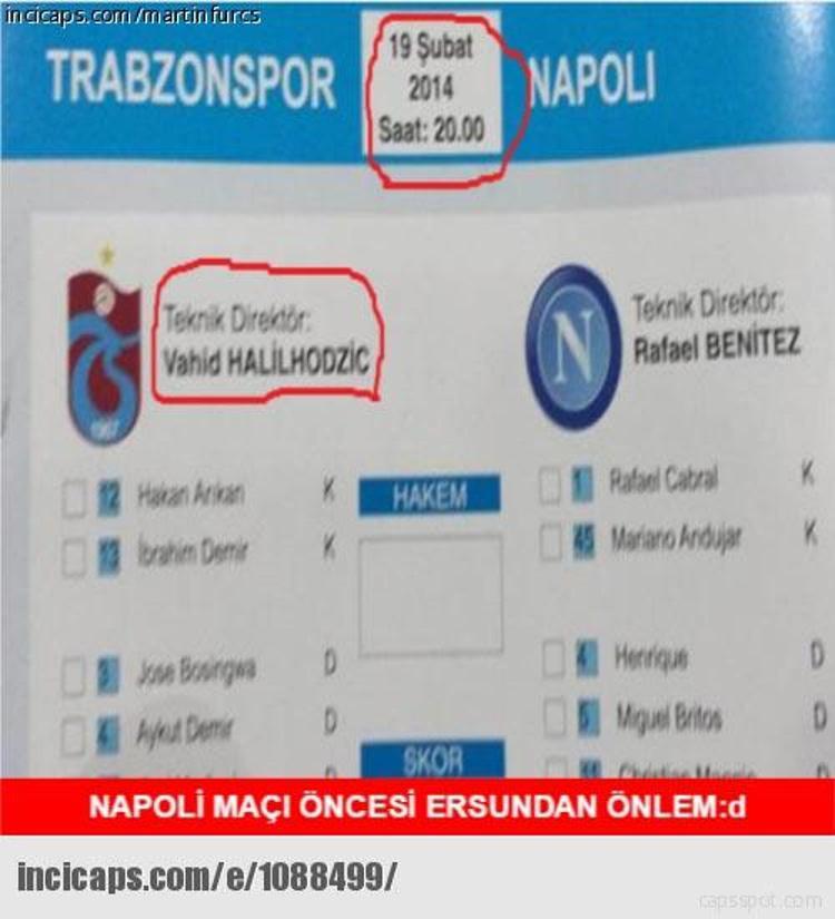 Maçlardan sonra capsler patladı