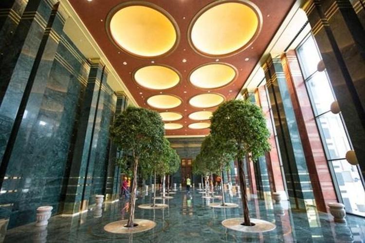 Beştepedeki yeni Cumhurbaşkanlığı yerleşkesi ilk kez görüntülendi