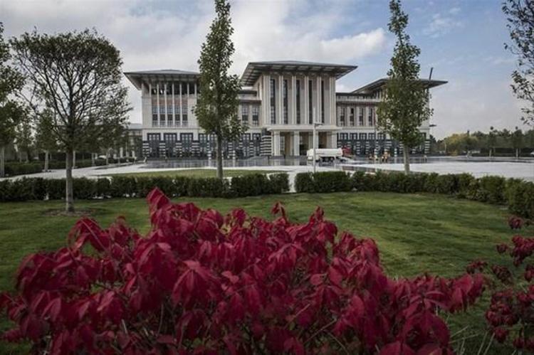 Beştepedeki yeni Cumhurbaşkanlığı yerleşkesi ilk kez görüntülendi