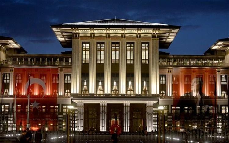 Beştepedeki yeni Cumhurbaşkanlığı yerleşkesi ilk kez görüntülendi