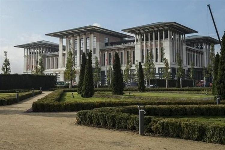 Beştepedeki yeni Cumhurbaşkanlığı yerleşkesi ilk kez görüntülendi