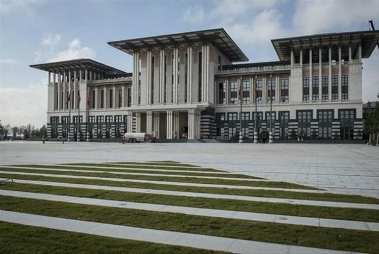Beştepedeki yeni Cumhurbaşkanlığı yerleşkesi ilk kez görüntülendi