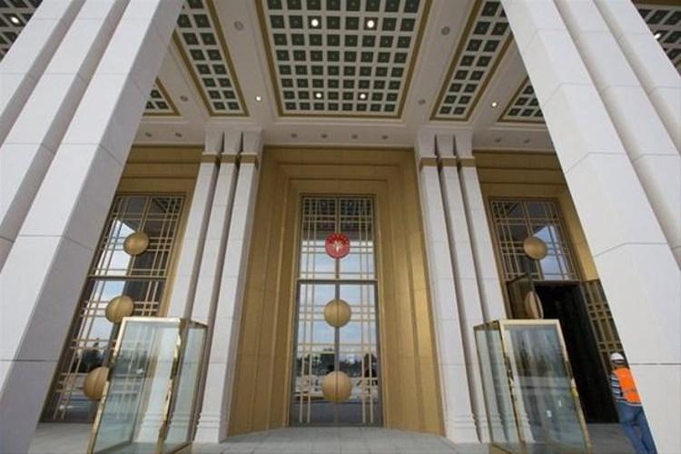 Beştepedeki yeni Cumhurbaşkanlığı yerleşkesi ilk kez görüntülendi
