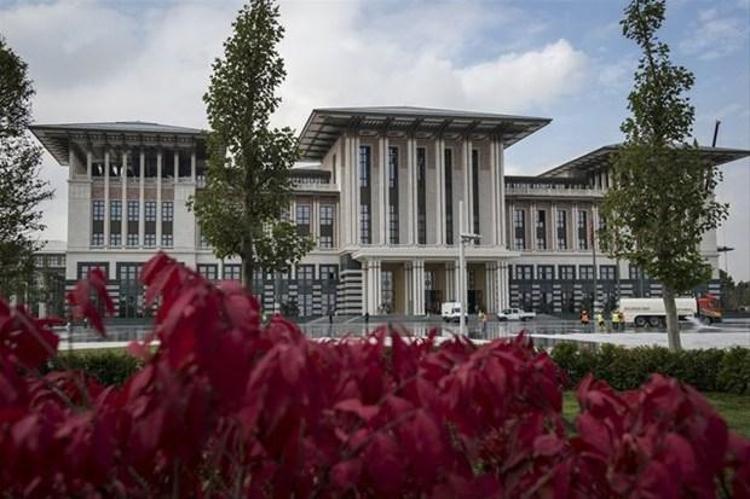 Beştepedeki yeni Cumhurbaşkanlığı yerleşkesi ilk kez görüntülendi