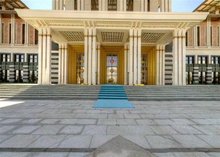 Beştepedeki yeni Cumhurbaşkanlığı yerleşkesi ilk kez görüntülendi