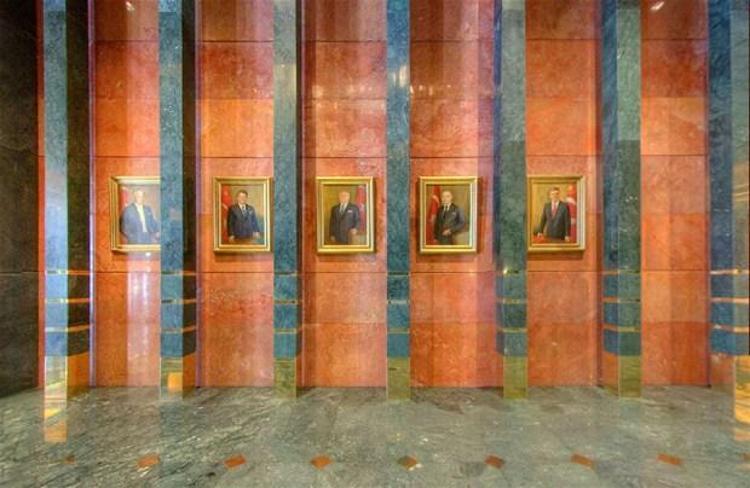 Beştepedeki yeni Cumhurbaşkanlığı yerleşkesi ilk kez görüntülendi