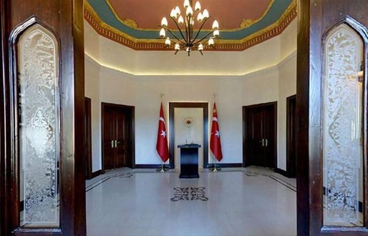Beştepedeki yeni Cumhurbaşkanlığı yerleşkesi ilk kez görüntülendi