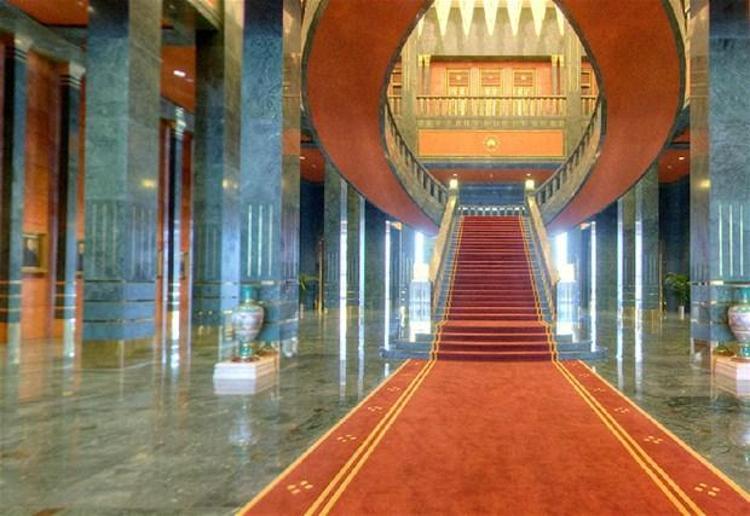 Beştepedeki yeni Cumhurbaşkanlığı yerleşkesi ilk kez görüntülendi