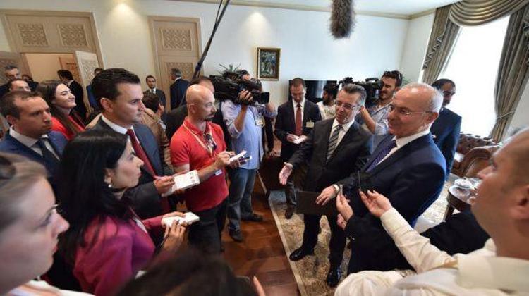 Beştepedeki yeni Cumhurbaşkanlığı yerleşkesi ilk kez görüntülendi