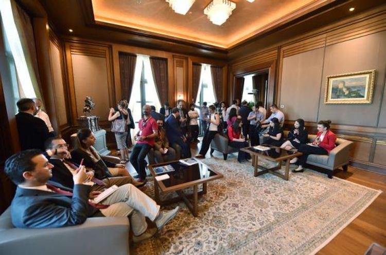 Beştepedeki yeni Cumhurbaşkanlığı yerleşkesi ilk kez görüntülendi