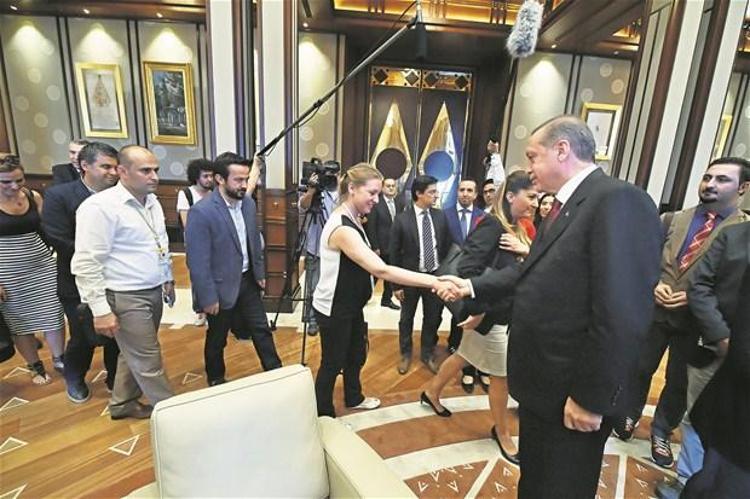 Beştepedeki yeni Cumhurbaşkanlığı yerleşkesi ilk kez görüntülendi