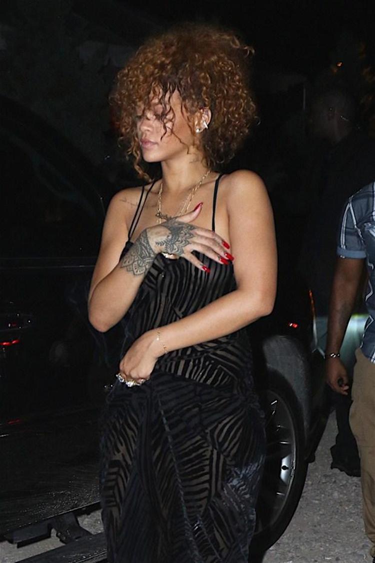 Rihannanın rahatlığı