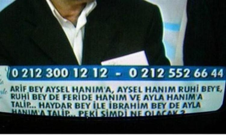 Televizyonda yaşanmış komik olaylar
