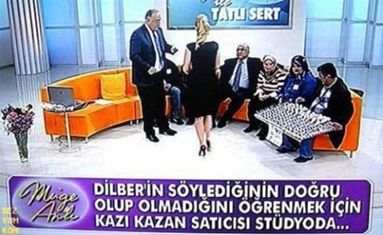 Televizyonda yaşanmış komik olaylar