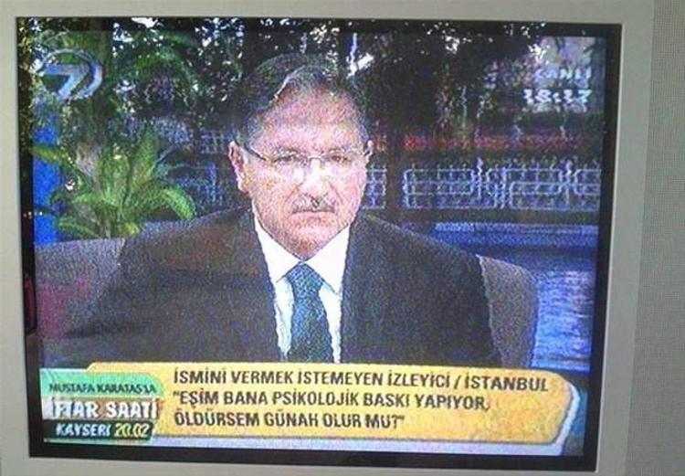 Televizyonda yaşanmış komik olaylar