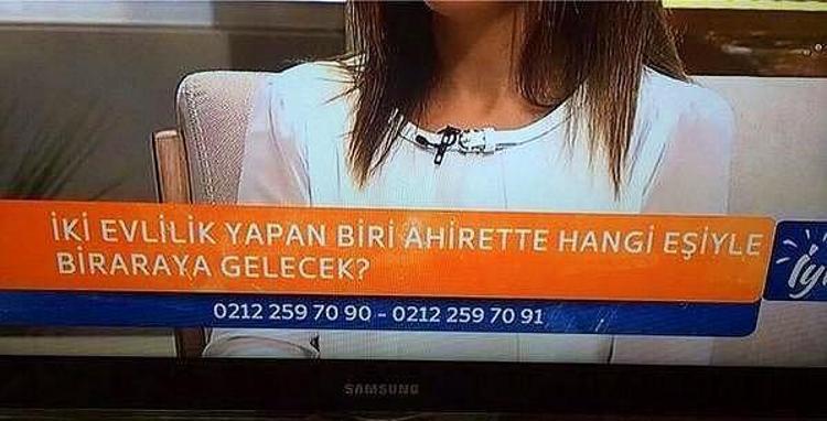 Televizyonda yaşanmış komik olaylar