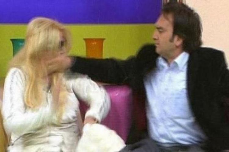 Banu Alkan’ın canlı yayında sevgilisinden tokat yemesi