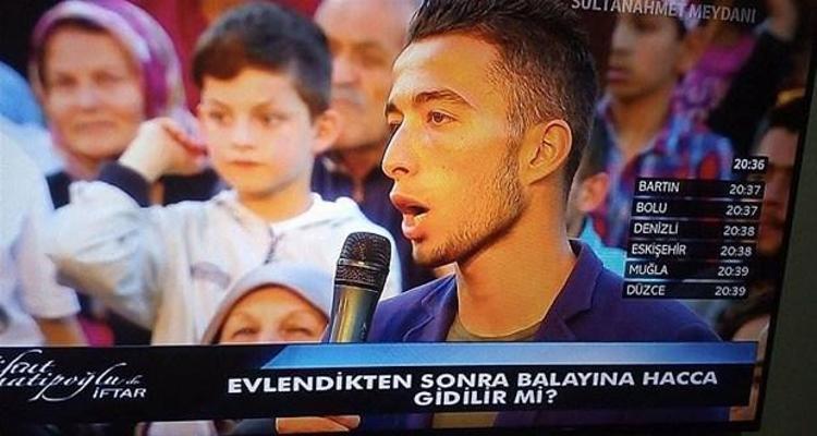 Televizyonda yaşanmış komik olaylar