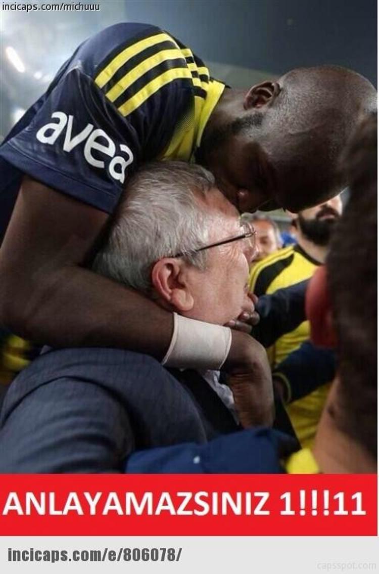 Fener şampiyon oldu, caps´ler çıldırdı