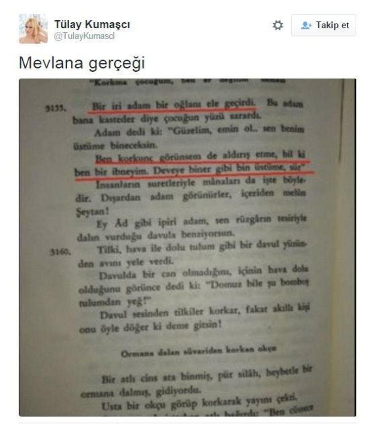 Adnan Oktarın kediciği Tülay Kumaşçı