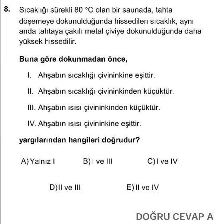 2014 YGS soru ve cevapları