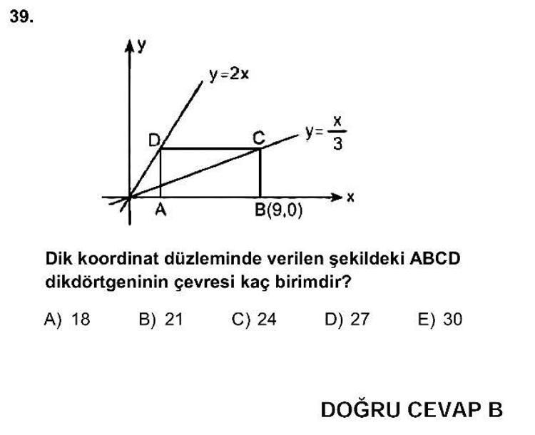 2014 YGS soru ve cevapları