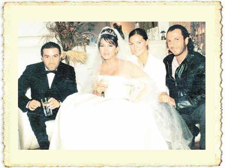 Seren Serengil ile Ozan Kaçmazın evlilik resmi