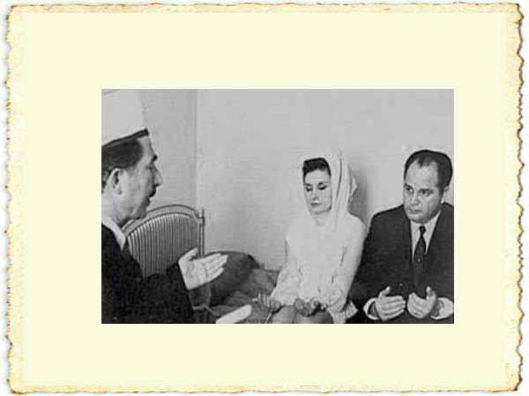 Ünlülerin düğün fotoğrafları