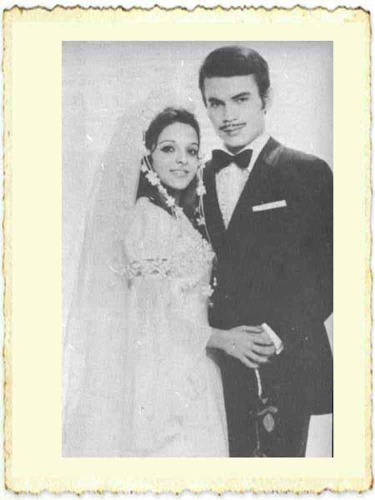 Orhan Gencebay ile Azize Gencebayın evlilik resmi