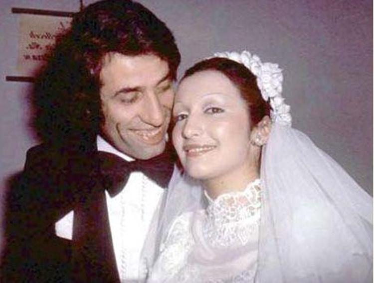 Kemal Sunal ile Gül Sunalın evlilik resimleri (1974)